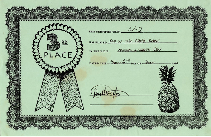 Event Award 3rd Place