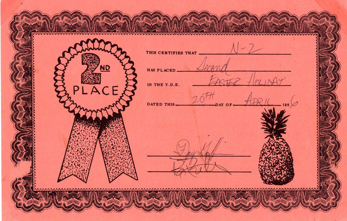 Event Award 2nd Place
