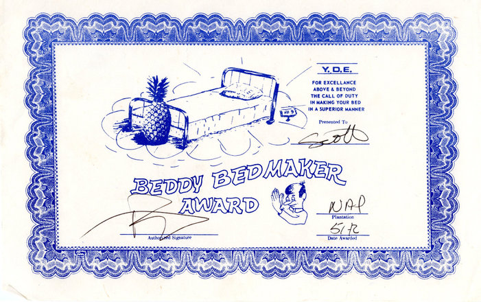 Beddy Bedmaker Award