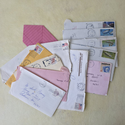 Postmarked stamps