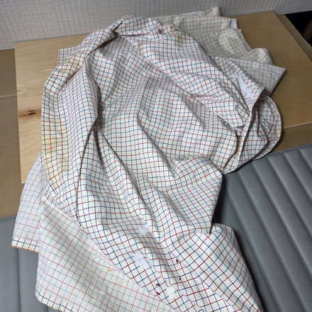 Flat Sheet Used at Camp